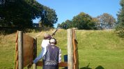 Charity clay pigeon shooting day run by ORJ Solicitors in Stafford